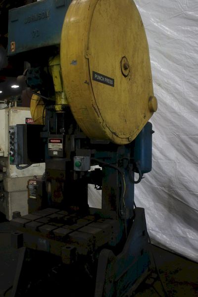 70 TON JOHNSON MODEL # 70 OBI PRESS: STOCK # 74096