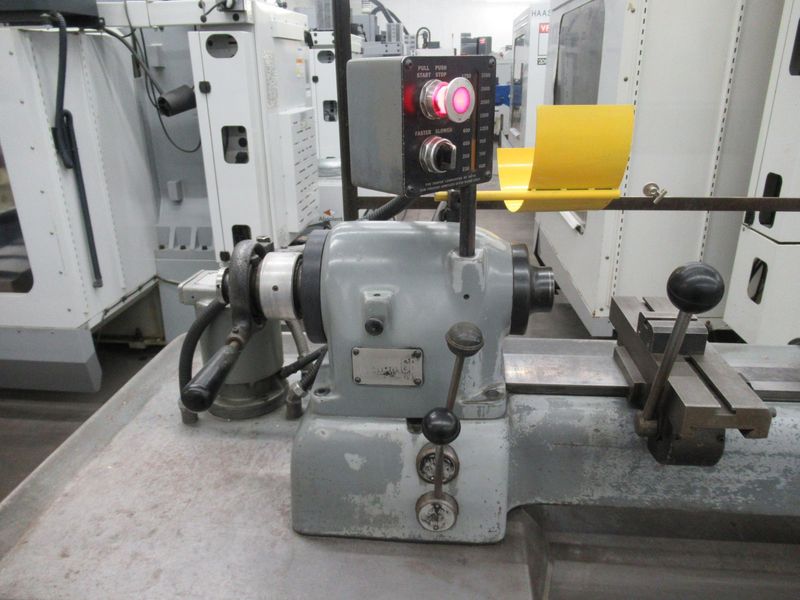 Hardinge DV-59 Second Operation Lathe, Variable Speed, 5C Collet Closer, Endworking Turret, Production Cross-Slide
