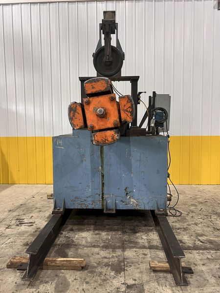 20,000 LBS X 46" ROWE MOTORIZED COIL REEL UNCOILER: STOCK #21269