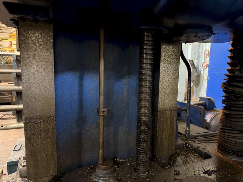 5" Giddings & Lewis Horizontal Boring Mill, 350-T With Facing Head, Tailstock and Rotary Table