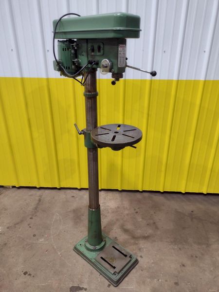 17" CENTRAL MACHINERY MODEL #T-6725 SINGLE SPINDLE DRILL PRESS: STOCK #20284