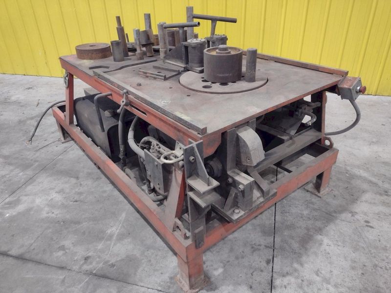 #11 IRON MASTER HYDRAULIC ROTARY REBAR BENDER & BAR SHEAR: STOCK #22436
