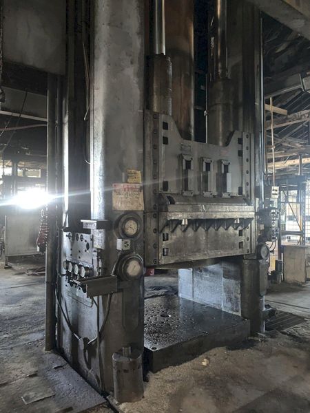 1000 TON HPM DOUBLE ACTION HYDRAULIC PRESS: STOCK #13468