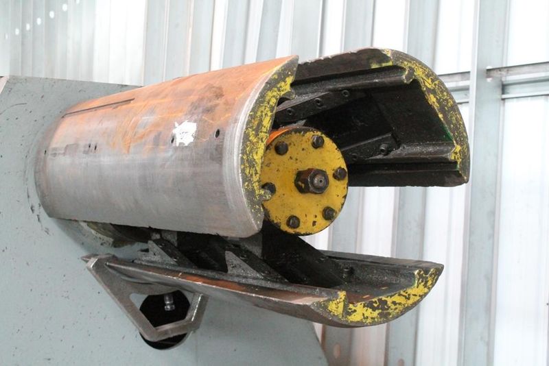 20,000 LBS X 42' AUTOMATIC FEED MOTORIZED COIL REEL & CAR: STOCK #64188