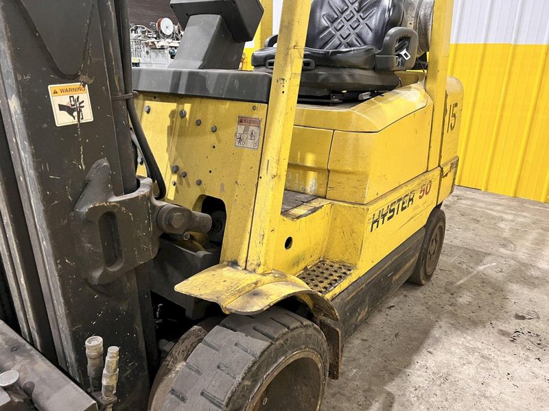 5000 LBS HYSTER MODEL #S50XM LP GAS FORKLIFT: STOCK #22362