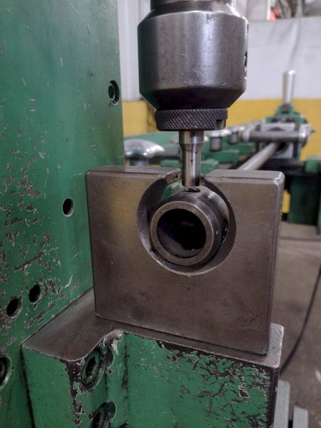 4-1/8" X 48" CARSON MODEL CHP-1H TUBE END PUNCH FORMING MACHINE: STOCK 17891