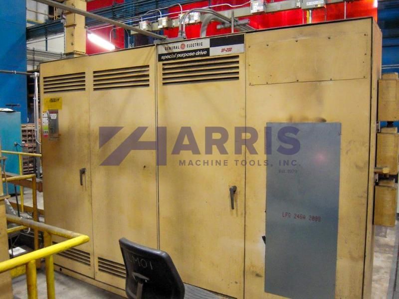 124" Bullard Dyn-au-tape 2 Axis CNC Vertical Boring Mill with Fanuc 15TT Control