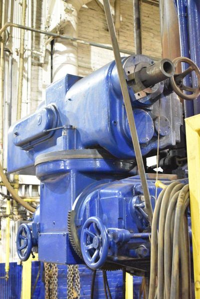 8' x 22" x 5 MT KAUKAUNA MODEL#140U PORTABLE UNIVERSAL RADIAL DRILL: STOCK #19479