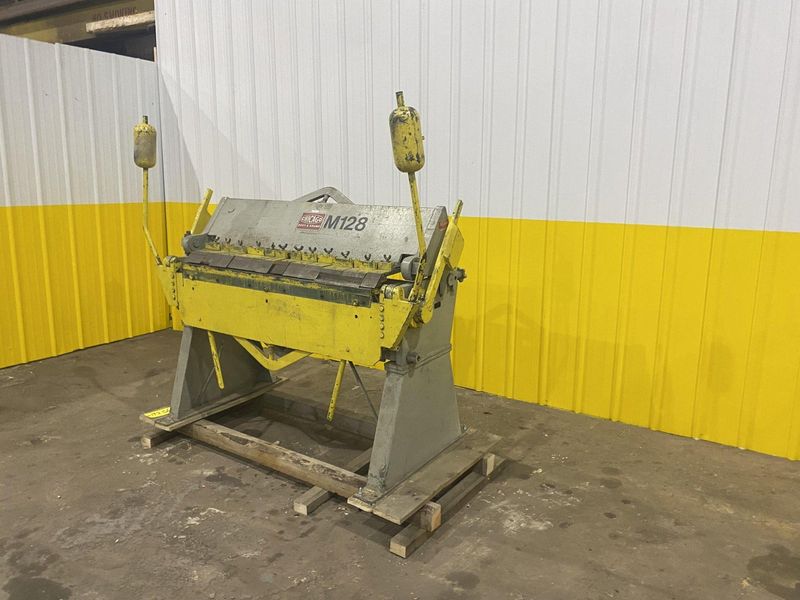48" X 14 GA CHICAGO DREIS & KRUMP MODEL #BPO-414-6 BOX & PAN FINGER BRAKE: STOCK #19836