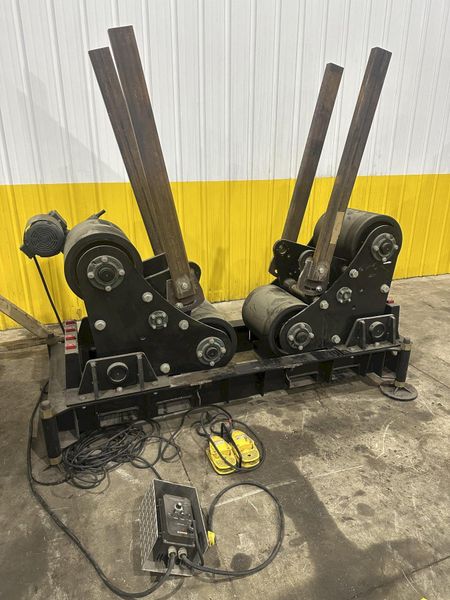 12,000 LB LJ WELDING MODEL #GE6TR-100 VARIABLE SPEED POWERED TANK TURNING ROLL: STOCK #22808