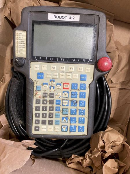 FANUC MODEL #S-420iW ROBOT WITH CONTROL & TEACH PENDANT: STOCK 14993