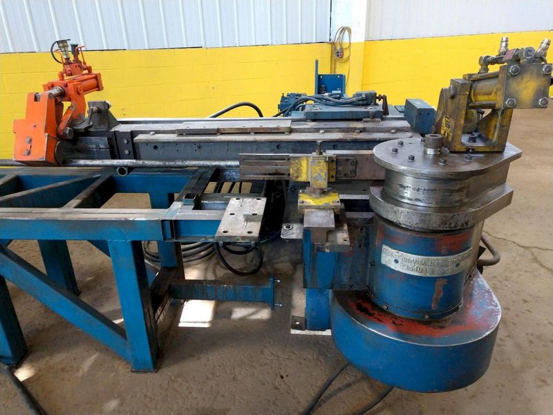 4" WALLACE COAST MODEL #4RDB HYDRAULIC PIPE BENDER: STOCK #12649
