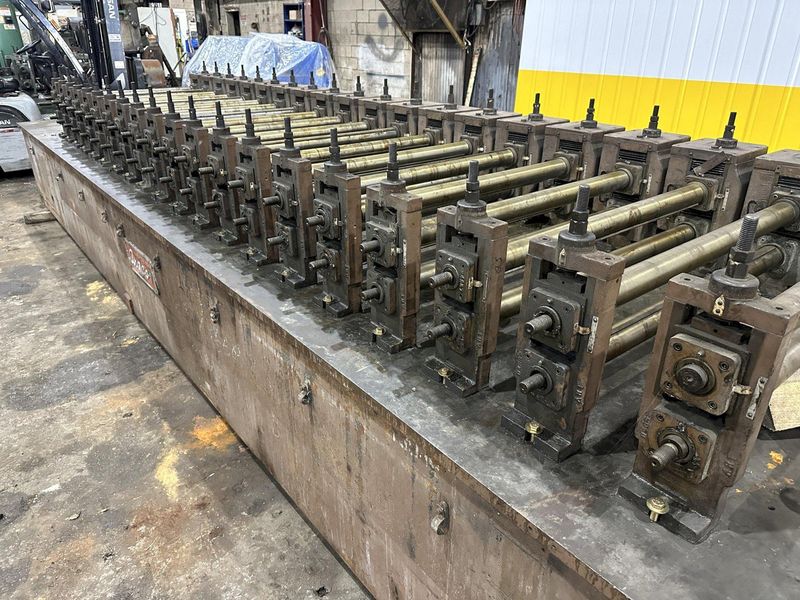 20 STAND X 2.5" X 37" ARDCOR MODEL #S10-2.5-37 ROLLFORMER: STOCK #21334