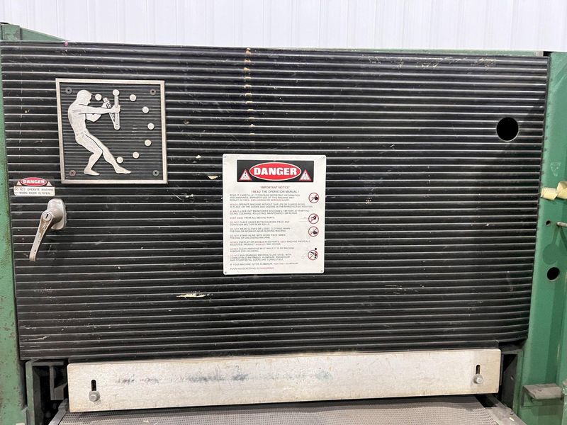 37" x 20 HP TIMESAVER MODEL #137-1HD BELT SANDER DRY GRINDER: STOCK #22164