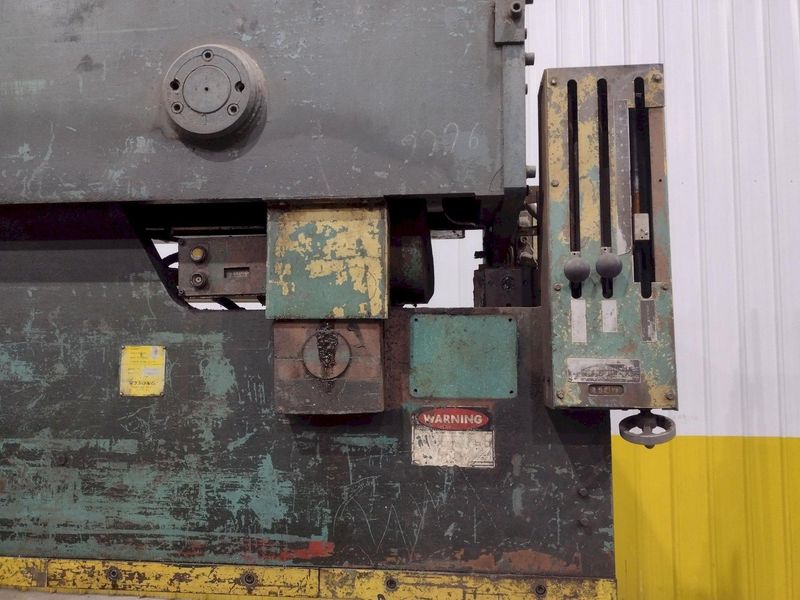 160 TON X 12' WYSONG MODEL 160-12 HYDRAULIC PRESS BRAKE: STOCK #10066