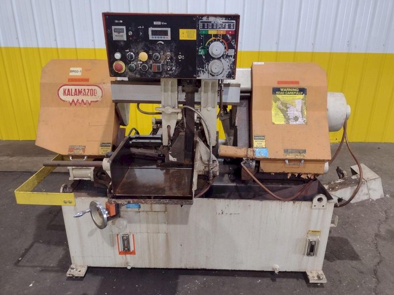 12" X 12" KALAMAZOO MODEL #KC12AX AUTOMATIC HORIZONTAL BANDSAW: STOCK #18795
