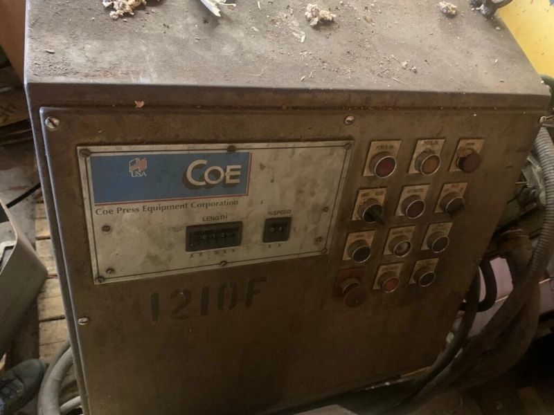 COE 6,000 Lb X 18” Wide X .125” Thick Servo Feed Line