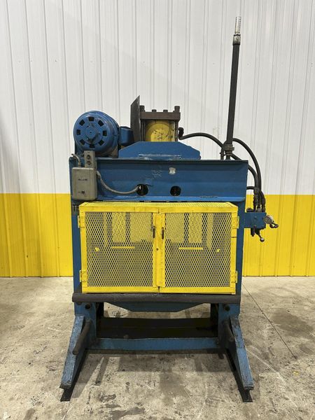 200 TON LAFAYETTE H-FRAME HYDRAULIC PRESS WITH ENERPAC  #RR20013 RAM CYLINDER : STOCK #22344