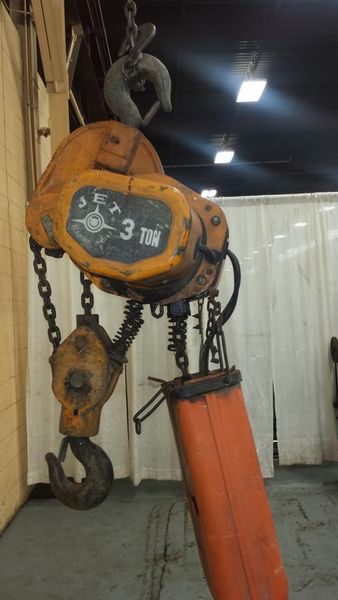 3 TON JET HOIST: STOCK #64507