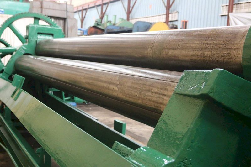 12' X 1/2" BERTSCH MODEL #11 INITIAL PINCH PLATE ROLLS: STOCK #69569