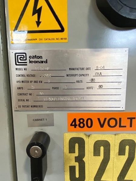 5/8" x .083" Eaton Leonard VB 50 HP Tube Bender