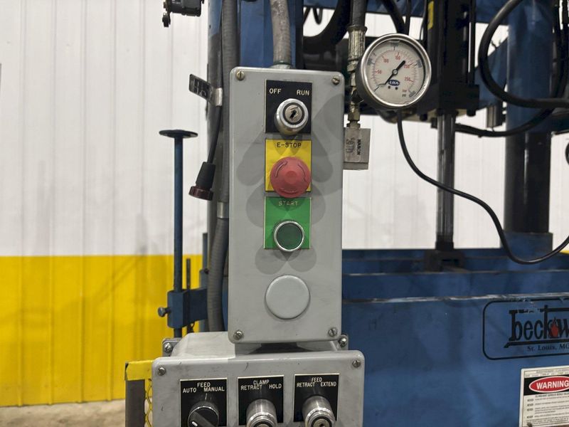 BECKWOOD 4 POST HYDRAULIC PRESS: STOCK #23242