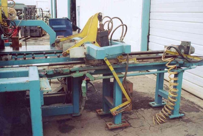 2" X 5' METLSAW AUTOMATIC TRAVERSING PLATE SAW:  STOCK #17128