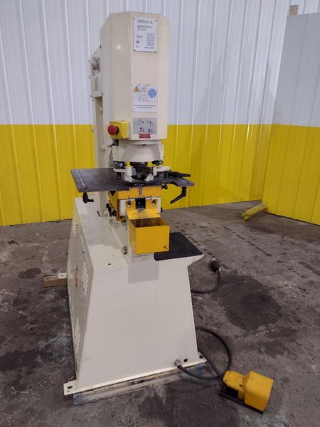 60 TON GEKA PUMA MODEL #55S SINGLE END HYDRAULIC PUNCH: STOCK #20638