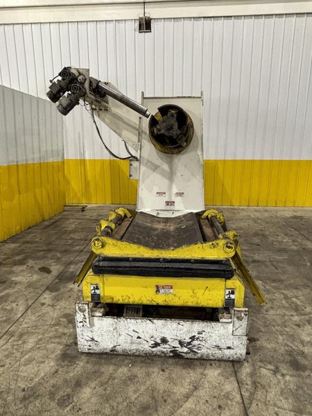 15,000 LBS X 18" X 0.310" COE PRESS EQUIPMENT FEED LINE, COIL REEL & CAR WITH STRAIGHTENER: STOC