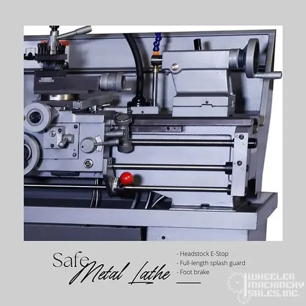 14" x 40" High Speed Geared Head Precision Toolroom Metal Lathe