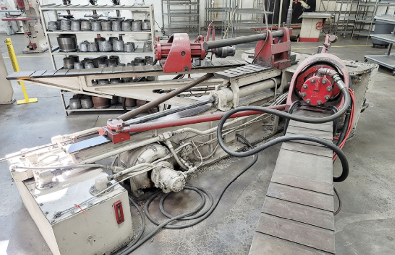 Hufford A-10 Stretch Wrap Forming Machine 17.5 Tons x 65″