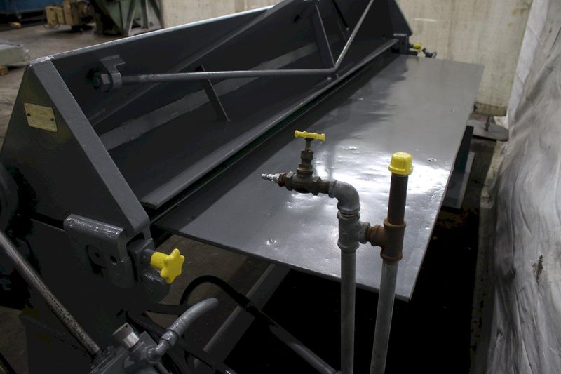 8' X 12 GA DREIS & KRUMP APRON BRAKE WITH AIR ASSIST: STOCK #76393