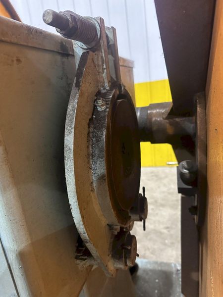 4,000 LBS x 20" AMERICAN STEEL LINE MODEL #60 DOUBLE END PULL OFF UNCOILER COIL REEL: STOCK #230