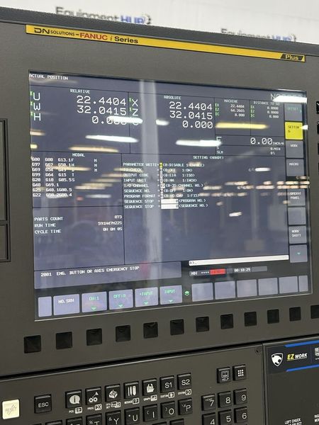 DN Solutions Puma 5100LC Big Bore CNC Lathe Turning Center (2022)