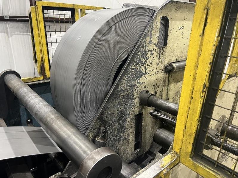 15,000 LB x 36" x .312" COE Coil Cradle Straightener Feeder Space Saver Servo Feed Line