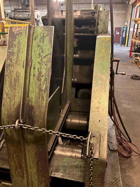 6000 LB X 20" X .187" LITTELL COIL CRADLE STRAIGHTENER