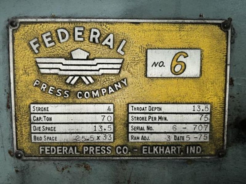 70 TON FEDERAL OBI