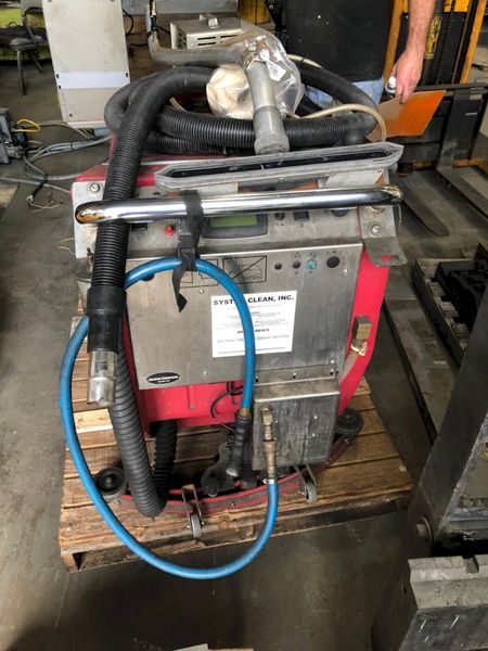 Cat Model 220  Walk Behind Floor Scrubber sweeper