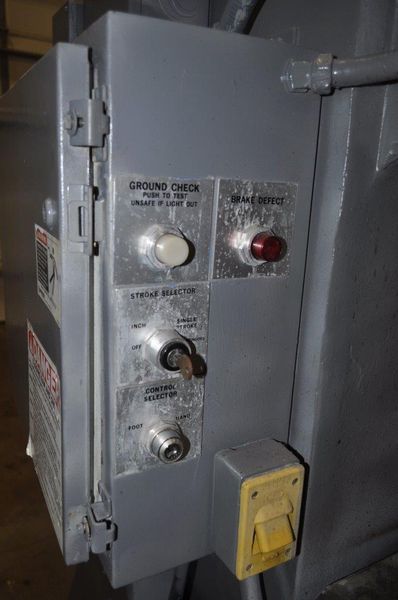 100 Ton Federal OBI Flywheel Type Press