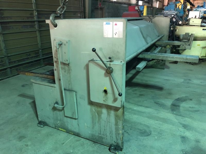12' x 1/4" BAYKAL HYDRAULIC SHEAR