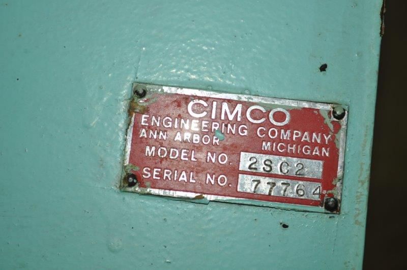 2 TON CIMCO HYDRAULIC PRESS
