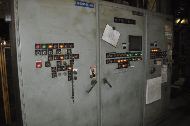 WHEELABRATOR SHOT BLAST MACHINE