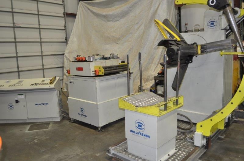 6600 LB x 26" x .118" MILLUTENSIL SERVO FEED LINE SPACE SAVER