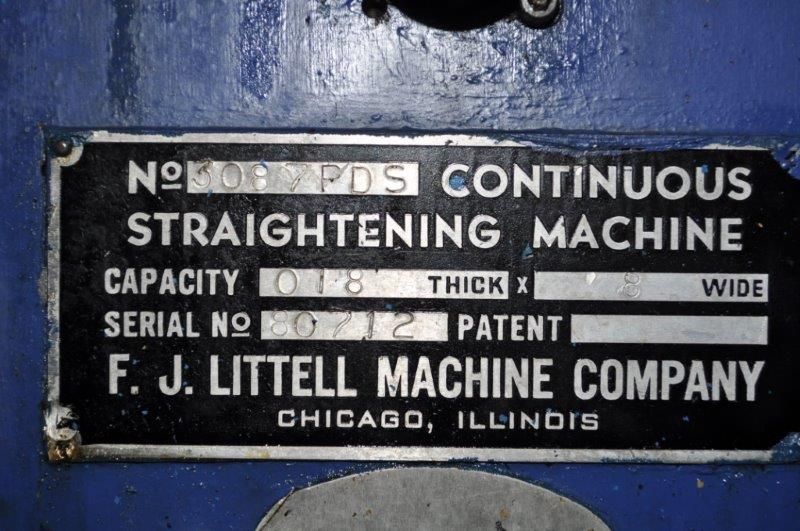 8" x .018" LITTELL STRAIGHTENER