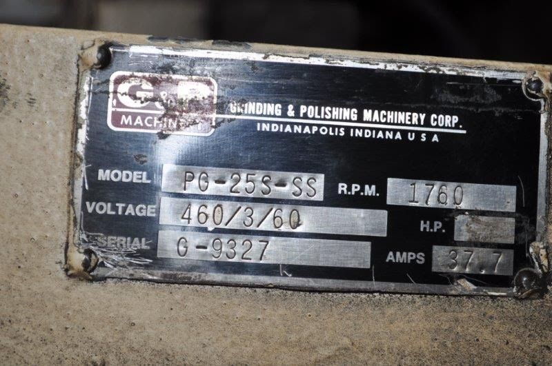 30 HP G & P POLISHER