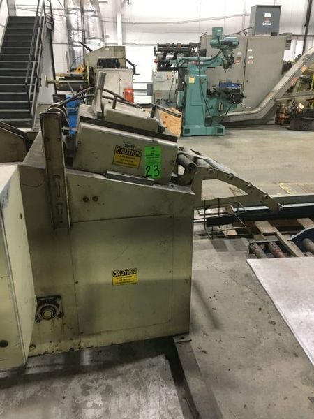5000 x 18" x .093" COPPER WEYMOUTH PETERSON COIL CRADLE STRAIGHTENER
