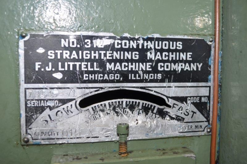 12" x .030" LITTELL STRAIGHTENER