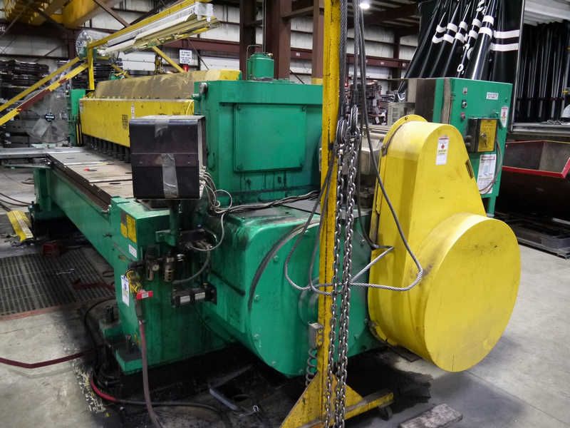 10' x 3/8" WYSONG MECHANICAL SHEAR