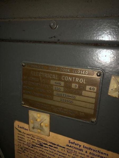 #2 Cincinnati Tool & Cutter Grinder