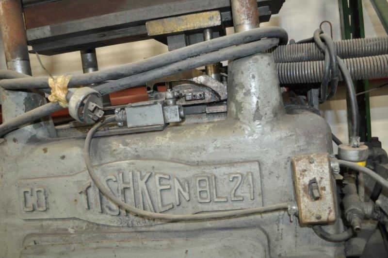 18 Ton Tishken 4-Post Cut Off Press